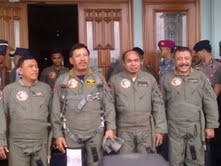 Panglima TNI Cs Jajal Pesawat Jet