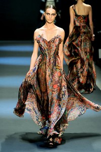 Naeem Khan, Fall/Winter 2011. New York Fashion Week 2011. [Photo by Frazer Harrison/Getty Images for IMG]