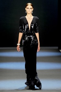 Naeem Khan, Fall/Winter 2011. New York Fashion Week 2011. [Photo by Frazer Harrison/Getty Images for IMG]