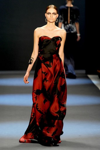 Naeem Khan, Fall/Winter 2011. New York Fashion Week 2011. [Photo by Frazer Harrison/Getty Images for IMG]