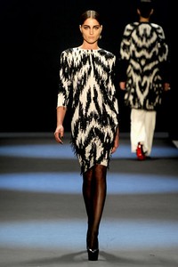 Naeem Khan, Fall/Winter 2011. New York Fashion Week 2011. [Photo by Frazer Harrison/Getty Images for IMG]