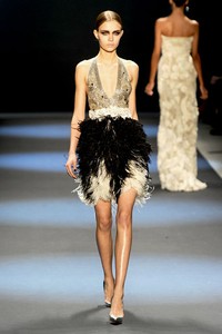 Naeem Khan, Fall/Winter 2011. New York Fashion Week 2011. [Photo by Frazer Harrison/Getty Images for IMG]