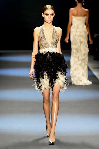 Naeem Khan, Fall/Winter 2011. New York Fashion Week 2011. [Photo by Frazer Harrison/Getty Images for IMG]