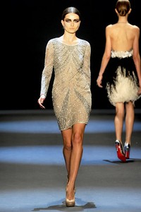 Naeem Khan, Fall/Winter 2011. New York Fashion Week 2011. [Photo by Frazer Harrison/Getty Images for IMG]