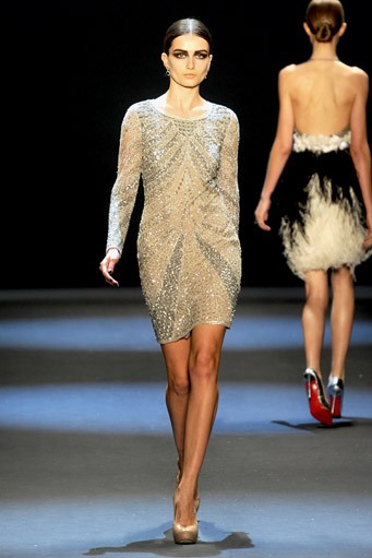 Naeem Khan, Fall/Winter 2011. New York Fashion Week 2011. [Photo by Frazer Harrison/Getty Images for IMG]