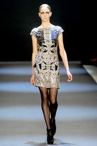 Naeem Khan, Fall/Winter 2011. New York Fashion Week 2011. [Photo by Frazer Harrison/Getty Images for IMG]