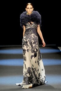 Naeem Khan, Fall/Winter 2011. New York Fashion Week 2011. [Photo by Frazer Harrison/Getty Images for IMG]
