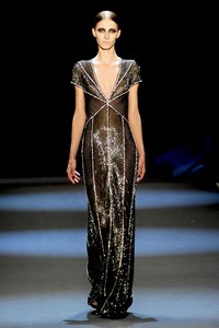 Naeem Khan, Fall/Winter 2011. New York Fashion Week 2011. [Photo by Frazer Harrison/Getty Images for IMG]