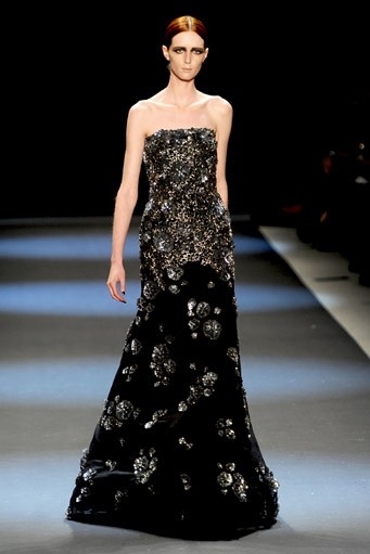 Naeem Khan, Fall/Winter 2011. New York Fashion Week 2011. [Photo by Frazer Harrison/Getty Images for IMG]