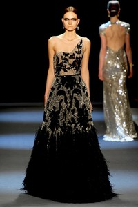 Naeem Khan, Fall/Winter 2011. New York Fashion Week 2011. [Photo by Frazer Harrison/Getty Images for IMG]