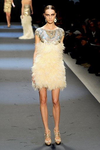 Naeem Khan, Fall/Winter 2011. New York Fashion Week 2011. [Photo by Frazer Harrison/Getty Images for IMG]