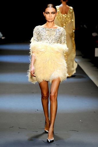 Naeem Khan, Fall/Winter 2011. New York Fashion Week 2011. [Photo by Frazer Harrison/Getty Images for IMG]