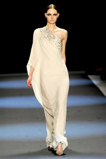 Naeem Khan, Fall/Winter 2011. New York Fashion Week 2011. [Photo by Frazer Harrison/Getty Images for IMG]