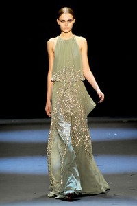 Naeem Khan, Fall/Winter 2011. New York Fashion Week 2011. [Photo by Frazer Harrison/Getty Images for IMG]