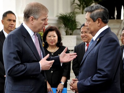 SBY Terima Pangeran Andrew