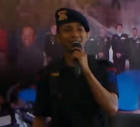 Briptu Norman Konser di Mabes Polri