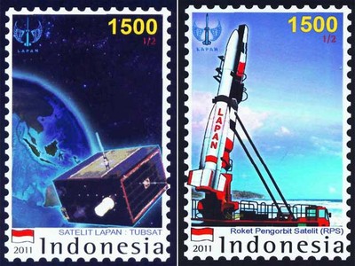 Lapan Luncurkan Prangko