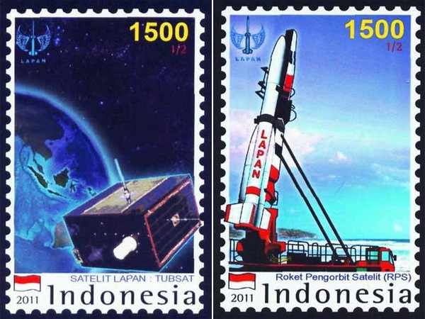 Lapan Luncurkan Prangko