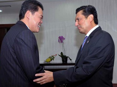 Fadel Muhammad Terima Dubes Thailand