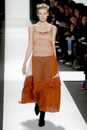 Narciso Rodriguez, Fall/Winter 2011. New York Fashion Week 2011. [Photo by Frazer Harrison/Getty Images for IMG]