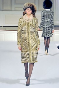 Oscar de la Renta, Fall/Winter 2011. New York Fashion Week 2011. [Photo by Slaven Vlasic/Getty Images]