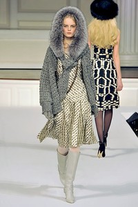 Oscar de la Renta, Fall/Winter 2011. New York Fashion Week 2011. [Photo by Slaven Vlasic/Getty Images]