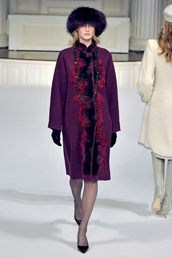 Oscar de la Renta, Fall/Winter 2011. New York Fashion Week 2011. [Photo by Slaven Vlasic/Getty Images]