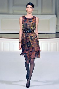 Oscar de la Renta, Fall/Winter 2011. New York Fashion Week 2011. [Photo by Slaven Vlasic/Getty Images]