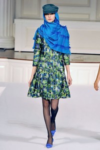 Oscar de la Renta, Fall/Winter 2011. New York Fashion Week 2011. [Photo by Slaven Vlasic/Getty Images]