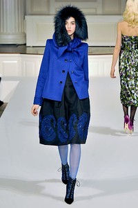 Oscar de la Renta, Fall/Winter 2011. New York Fashion Week 2011. [Photo by Slaven Vlasic/Getty Images]