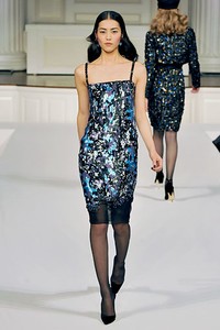 Oscar de la Renta, Fall/Winter 2011. New York Fashion Week 2011. [Photo by Slaven Vlasic/Getty Images]