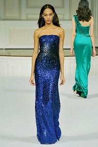 Oscar de la Renta, Fall/Winter 2011. New York Fashion Week 2011. [Photo by Slaven Vlasic/Getty Images]