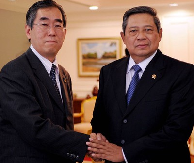 SBY Bertemu Menlu Jepang