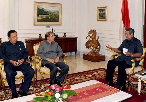 SBY Menerima Ketua BPK