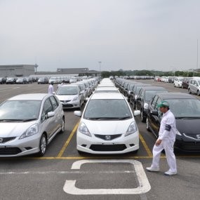 Bos Honda Naik Motor Pantau Dampak Gempa