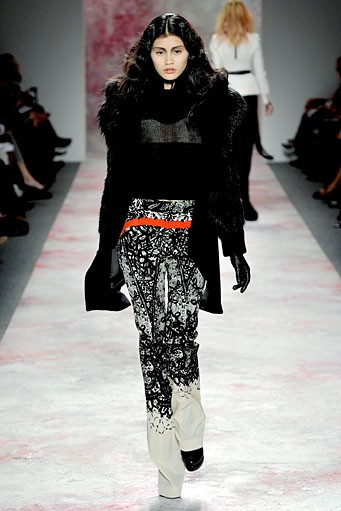 Prabal Gurung, Fall/Winter 2011. New York Fashion Week 2011. [Photo by Stefan Gosatti/Getty Images for IMG]