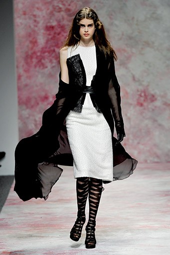 Prabal Gurung, Fall/Winter 2011. New York Fashion Week 2011. [Photo by Stefan Gosatti/Getty Images for IMG]