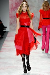 Prabal Gurung, Fall/Winter 2011. New York Fashion Week 2011. [Photo by Stefan Gosatti/Getty Images for IMG]
