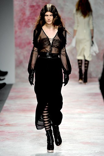 Prabal Gurung, Fall/Winter 2011. New York Fashion Week 2011. [Photo by Stefan Gosatti/Getty Images for IMG]