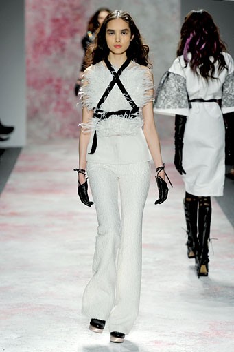 Prabal Gurung, Fall/Winter 2011. New York Fashion Week 2011. [Photo by Stefan Gosatti/Getty Images for IMG]