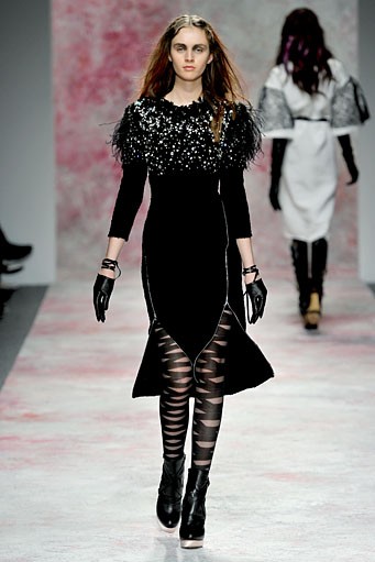 Prabal Gurung, Fall/Winter 2011. New York Fashion Week 2011. [Photo by Stefan Gosatti/Getty Images for IMG]