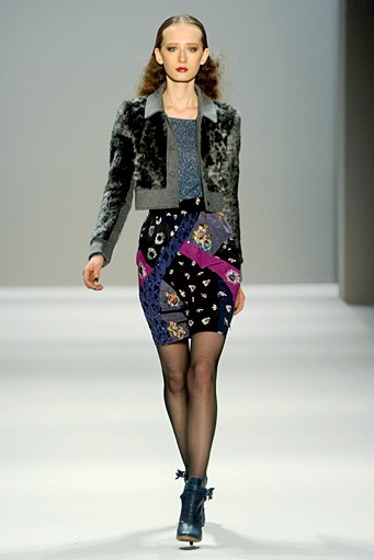Rebecca Taylor, Fall/Winter 2011. New York Fashion Week 2011. [Photo by Frazer Harrison/Getty Images for IMG]