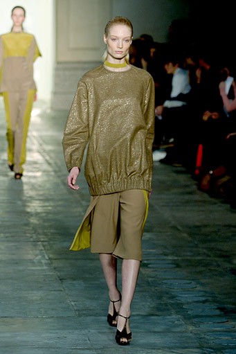 Richard Nicoll, Fall/Winter 2011. London Fashion Week 2011. [Photo by Ian Gavan/Getty Images]