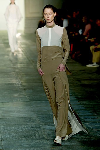 Richard Nicoll, Fall/Winter 2011. London Fashion Week 2011. [Photo by Ian Gavan/Getty Images]