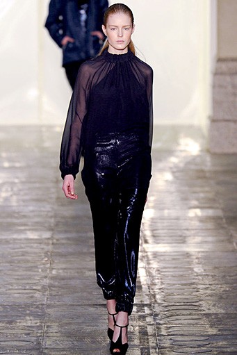 Richard Nicoll, Fall/Winter 2011. London Fashion Week 2011. [Photo by Ian Gavan/Getty Images]