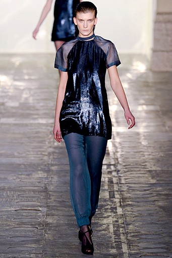 Richard Nicoll, Fall/Winter 2011. London Fashion Week 2011. [Photo by Ian Gavan/Getty Images]