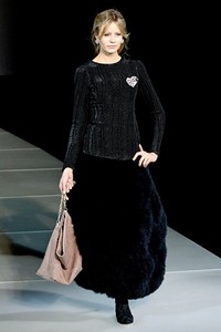 Giorgio Armani, Fall/Winter 2011. Milan Fashion Week 2011. [Photo by Vittorio Zunino Celotto/Getty Images]