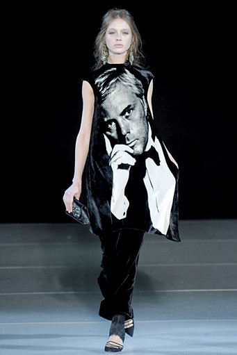 Giorgio Armani, Fall/Winter 2011. Milan Fashion Week 2011. [Photo by Vittorio Zunino Celotto/Getty Images]