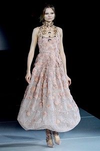 Giorgio Armani, Fall/Winter 2011. Milan Fashion Week 2011. [Photo by Vittorio Zunino Celotto/Getty Images]