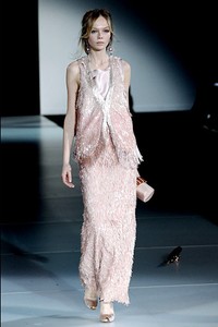 Giorgio Armani, Fall/Winter 2011. Milan Fashion Week 2011. [Photo by Vittorio Zunino Celotto/Getty Images]